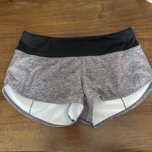 Lululemon speed up short size 4